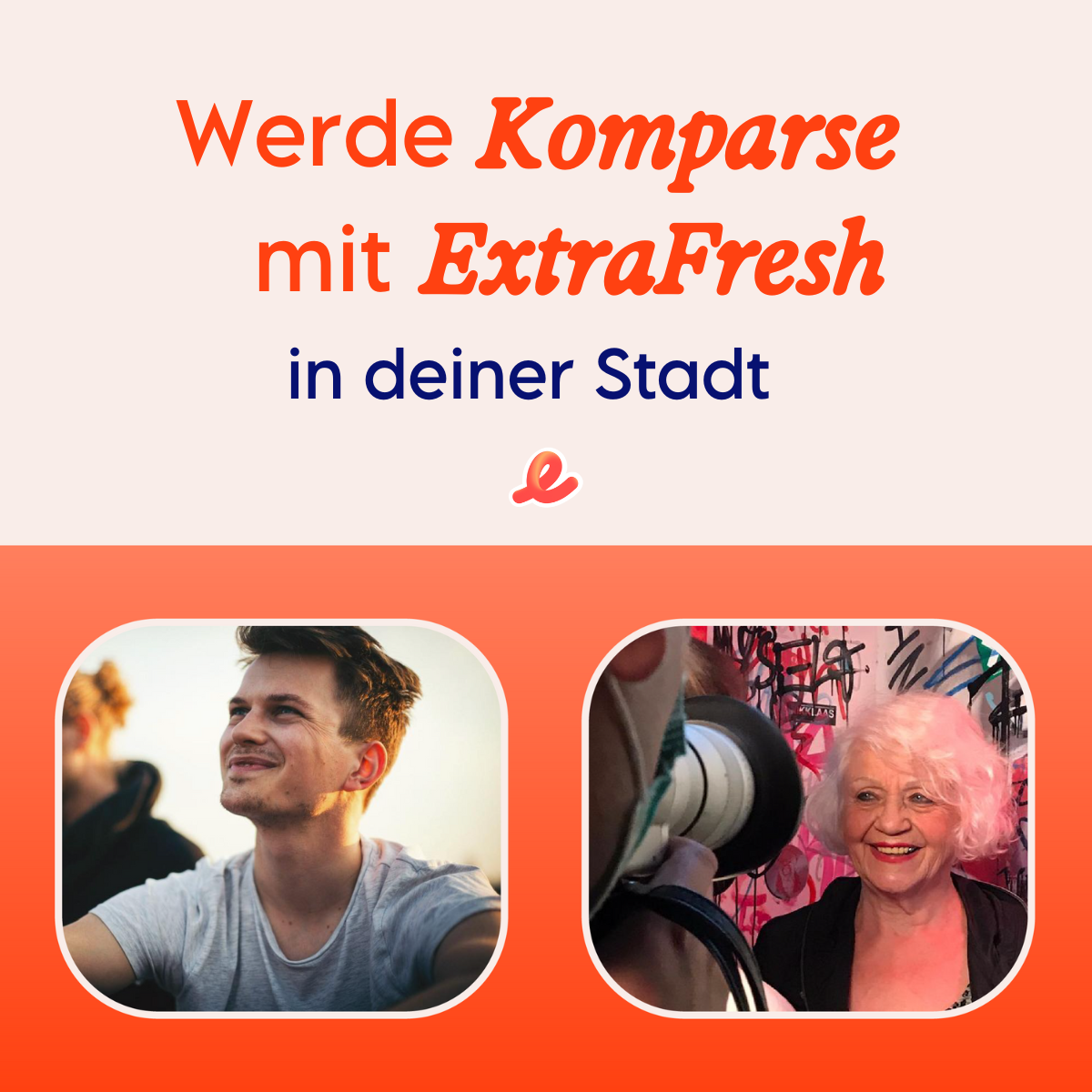 Link zur ExtraFresh-App für Komparsen